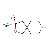 3,3-dimethyl-2-oxa-8-azaspiro[4.5]decane