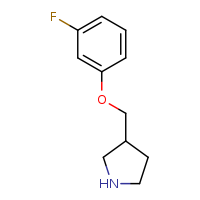 3-(3-fluorophenoxymethyl)pyrrolidine