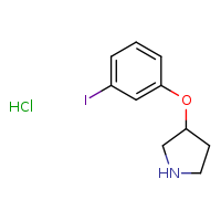 3-(3-iodophenoxy)pyrrolidine hydrochloride