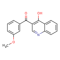 3-(3-methoxybenzoyl)quinolin-4-ol