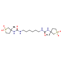 3-(3-methyl-1,1-dioxo-1??-thiolan-3-yl)-1-(6-{[(3-methyl-1,1-dioxo-1??-thiolan-3-yl)carbamoyl]amino}hexyl)urea