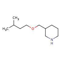 3-[(3-methylbutoxy)methyl]piperidine