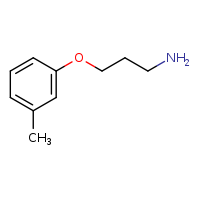 3-(3-methylphenoxy)propan-1-amine
