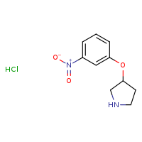 3-(3-nitrophenoxy)pyrrolidine hydrochloride