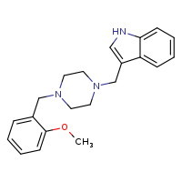3-({4-[(2-methoxyphenyl)methyl]piperazin-1-yl}methyl)-1H-indole