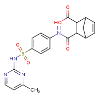 3-({4-[(4-methylpyrimidin-2-yl)sulfamoyl]phenyl}carbamoyl)bicyclo[2.2.1]hept-5-ene-2-carboxylic acid