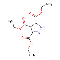 3,4,5-triethyl 4,5-dihydro-1H-pyrazole-3,4,5-tricarboxylate