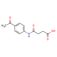3-[(4-acetylphenyl)carbamoyl]propanoic acid