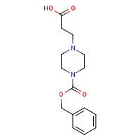 3-{4-[(benzyloxy)carbonyl]piperazin-1-yl}propanoic acid