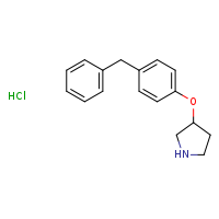 3-(4-benzylphenoxy)pyrrolidine hydrochloride