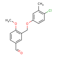 3-(4-chloro-3-methylphenoxymethyl)-4-methoxybenzaldehyde
