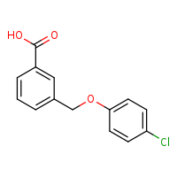 3-(4-chlorophenoxymethyl)benzoic acid
