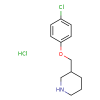 3-(4-chlorophenoxymethyl)piperidine hydrochloride