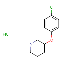 3-(4-chlorophenoxy)piperidine hydrochloride