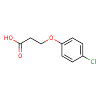 3-(4-chlorophenoxy)propanoic acid