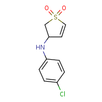 3-[(4-chlorophenyl)amino]-2,3-dihydro-1??-thiophene-1,1-dione
