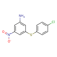 3-[(4-chlorophenyl)sulfanyl]-5-nitroaniline
