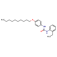 3-[4-(decyloxy)phenyl]-1-(2-ethylphenyl)urea