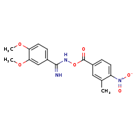 (3,4-dimethoxyphenyl)methanimidamido 3-methyl-4-nitrobenzoate