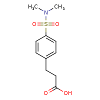 3-[4-(dimethylsulfamoyl)phenyl]propanoic acid