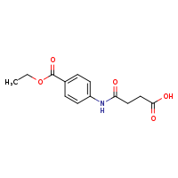 3-{[4-(ethoxycarbonyl)phenyl]carbamoyl}propanoic acid