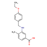 3-{[(4-ethoxyphenyl)methyl]amino}-4-methylbenzoic acid