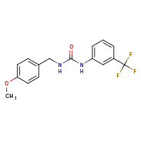 3-[(4-methoxyphenyl)methyl]-1-[3-(trifluoromethyl)phenyl]urea