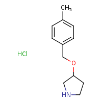 3-[(4-methylphenyl)methoxy]pyrrolidine hydrochloride