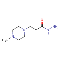 3-(4-methylpiperazin-1-yl)propanehydrazide
