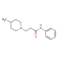 3-(4-methylpiperidin-1-yl)-N-phenylpropanamide