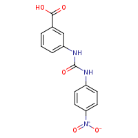 3-{[(4-nitrophenyl)carbamoyl]amino}benzoic acid