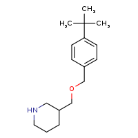 3-{[(4-tert-butylphenyl)methoxy]methyl}piperidine