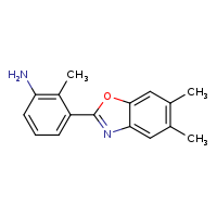 3-(5,6-dimethyl-1,3-benzoxazol-2-yl)-2-methylaniline
