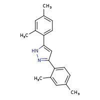 3,5-bis(2,4-dimethylphenyl)-1H-pyrazole