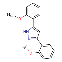 3,5-bis(2-methoxyphenyl)-1H-pyrazole