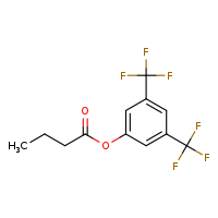 3,5-bis(trifluoromethyl)phenyl butanoate