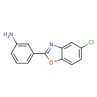 3-(5-chloro-1,3-benzoxazol-2-yl)aniline