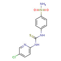 3-(5-chloropyridin-2-yl)-1-(4-sulfamoylphenyl)thiourea