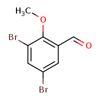 3,5-dibromo-2-methoxybenzaldehyde
