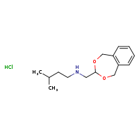 (3,5-dihydro-1H-2,4-benzodioxepin-3-ylmethyl)(3-methylbutyl)amine hydrochloride