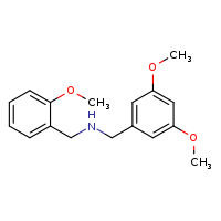 [(3,5-dimethoxyphenyl)methyl][(2-methoxyphenyl)methyl]amine