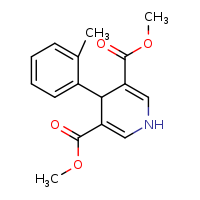 3,5-dimethyl 4-(2-methylphenyl)-1,4-dihydropyridine-3,5-dicarboxylate