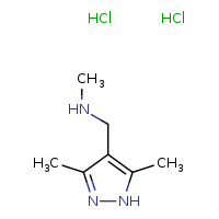 [(3,5-dimethyl-1H-pyrazol-4-yl)methyl](methyl)amine dihydrochloride