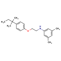 3,5-dimethyl-N-{2-[4-(2-methylbutan-2-yl)phenoxy]ethyl}aniline