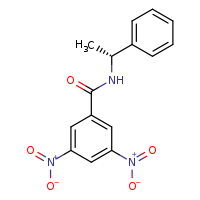 3,5-dinitro-N-[(1R)-1-phenylethyl]benzamide