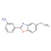 3-(5-ethyl-1,3-benzoxazol-2-yl)aniline