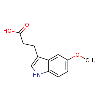 3-(5-methoxy-1H-indol-3-yl)propanoic acid