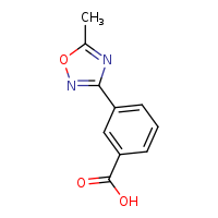 3-(5-methyl-1,2,4-oxadiazol-3-yl)benzoic acid