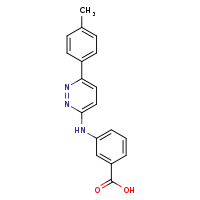 3-{[6-(4-methylphenyl)pyridazin-3-yl]amino}benzoic acid