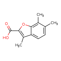 3,6,7-trimethyl-1-benzofuran-2-carboxylic acid